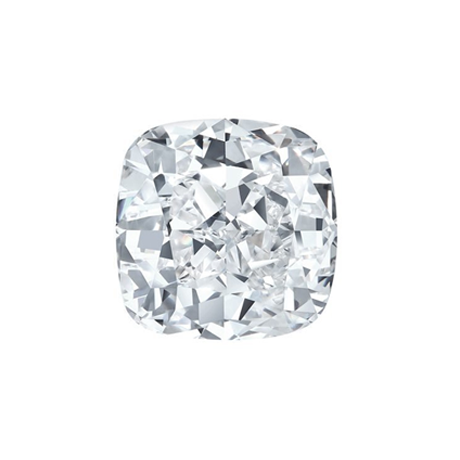 Dia Solitaire Single Stud Earring Cushion•Yellow Gold