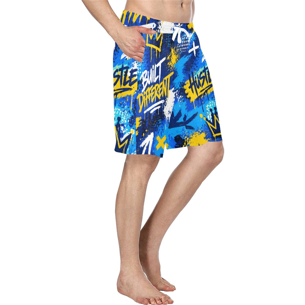 Men's All Over Print Casual Shorts (L23)
