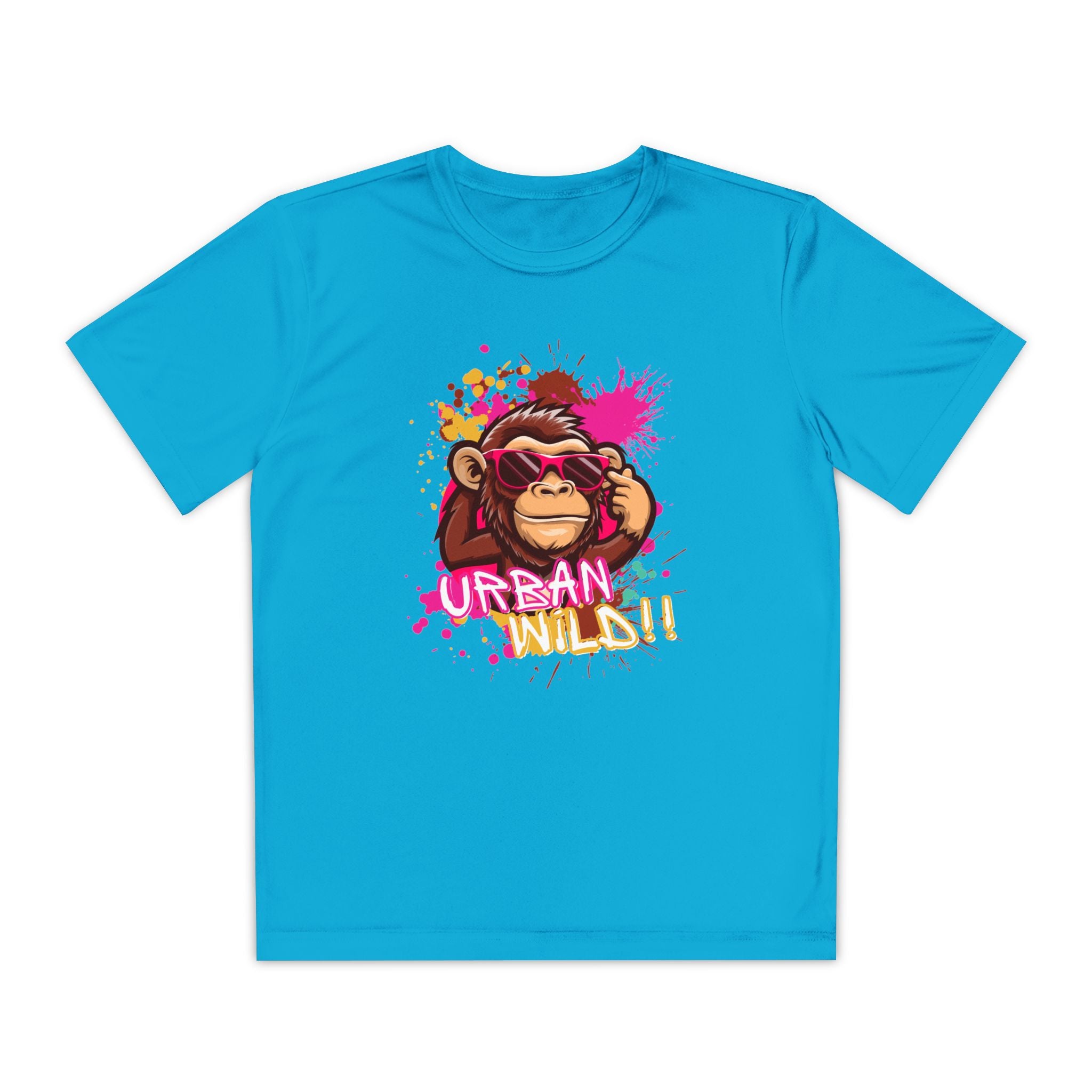 Youth Tee — Urban Ninja Monkey Graphic Shirt