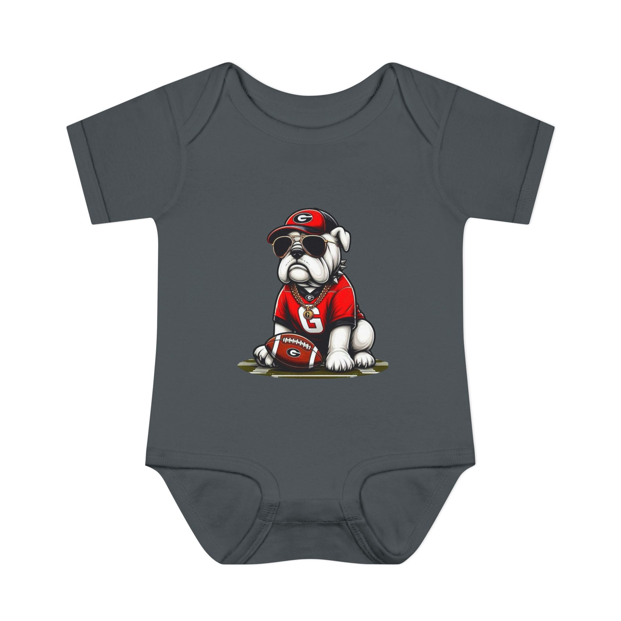 Georgia Bulldogs Baby Bodysuit – Cute Mascot Infant Onesie
