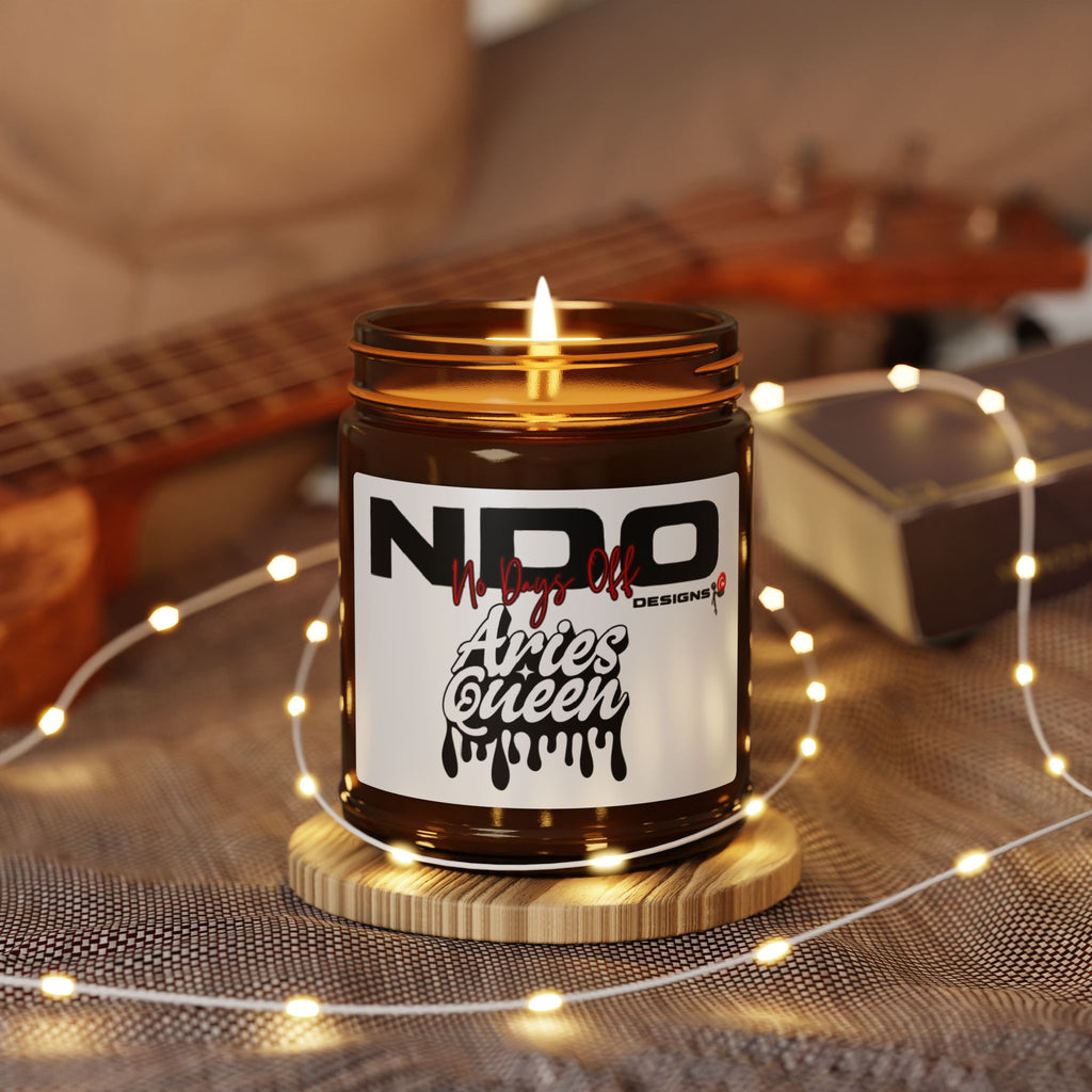 Amber Jar Soy Candle — NDO x Aries Queen Scented Candle
