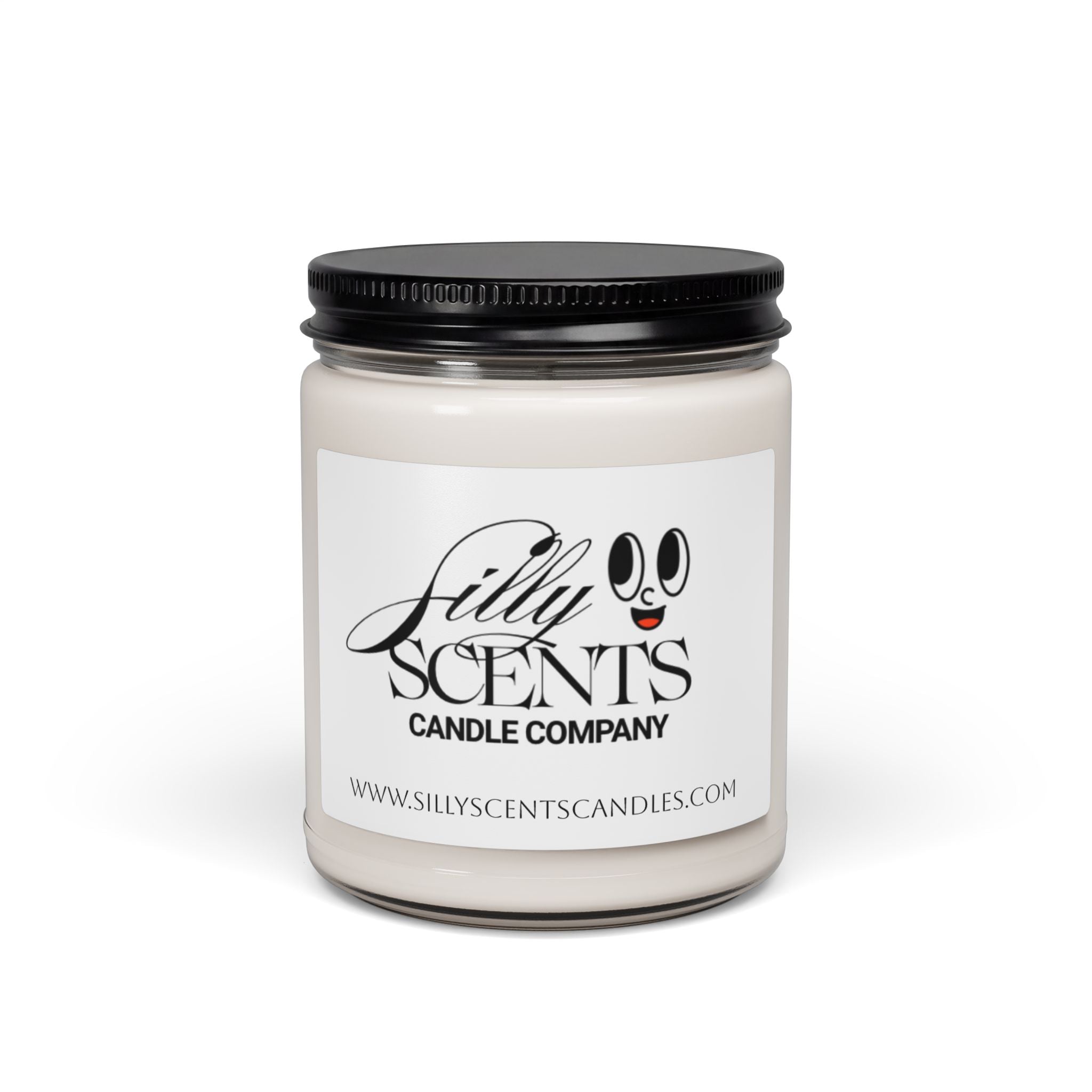 9oz Scented Soy Candle — Silly Scents Jar (Clean, Fresh Aromas)