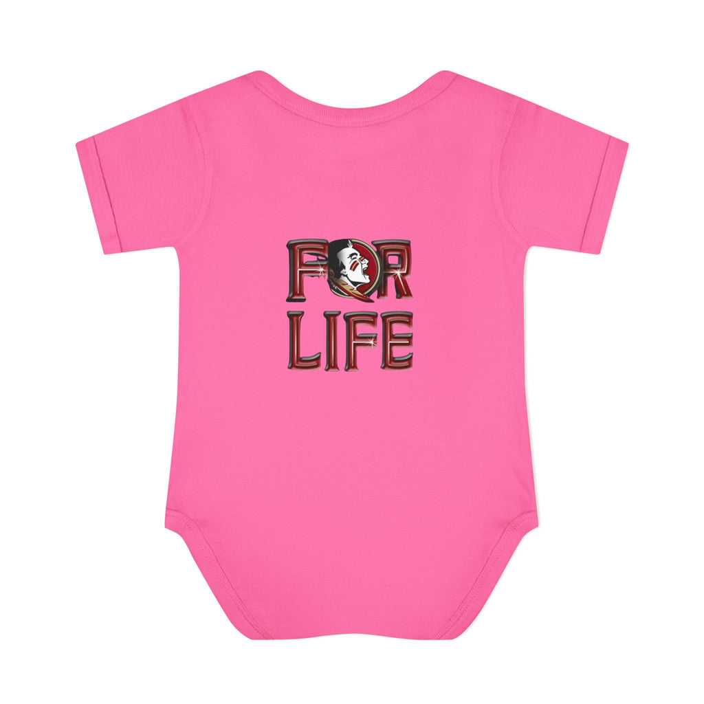 Florida State Seminoles Infant Bodysuit — 'For Life' Baby Onesie