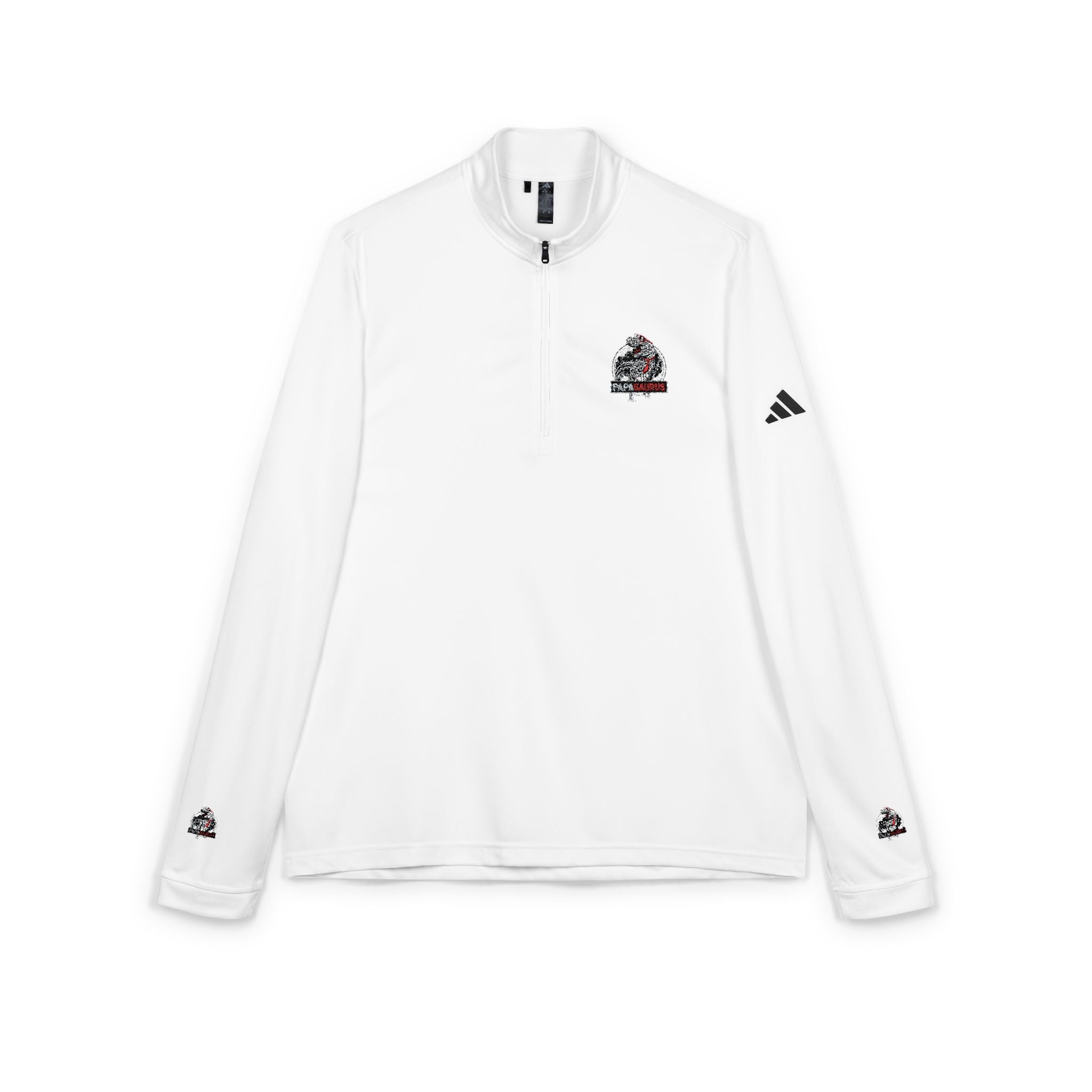 Papsaurus Quarter-Zip Pullover — White adidas® Performance Top