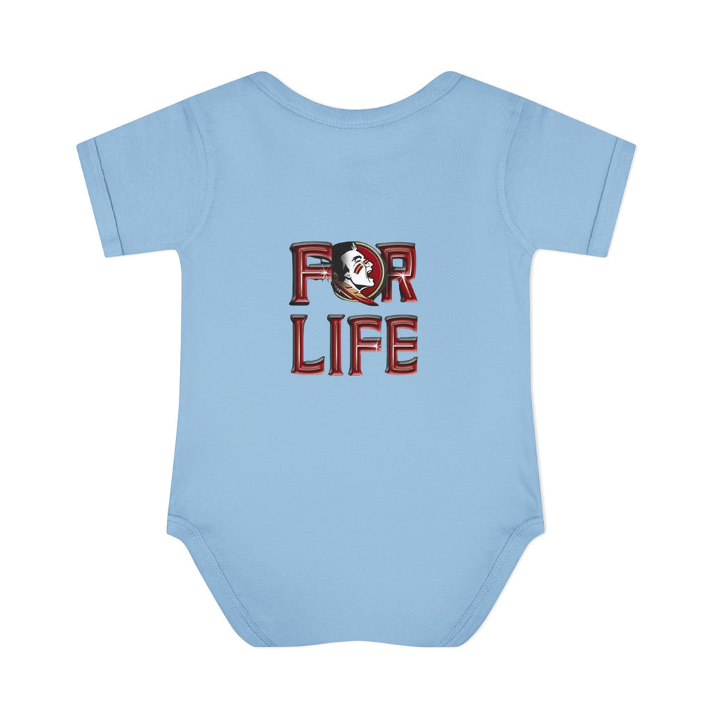 Florida State Seminoles Infant Bodysuit — 'For Life' Baby Onesie