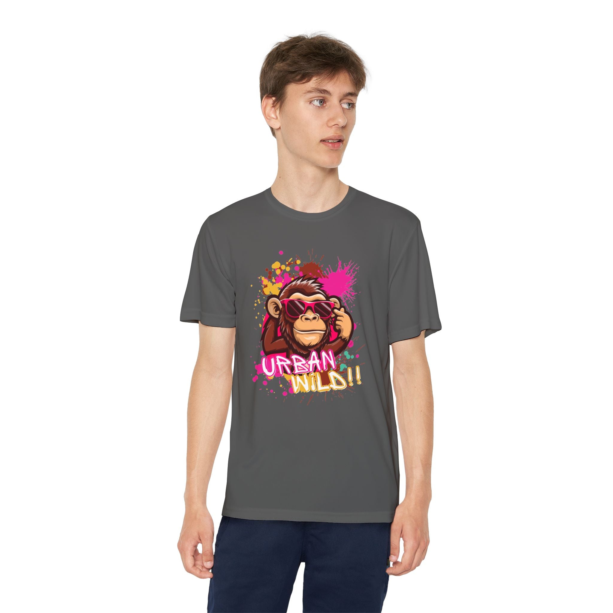 Youth Tee — Urban Ninja Monkey Graphic Shirt