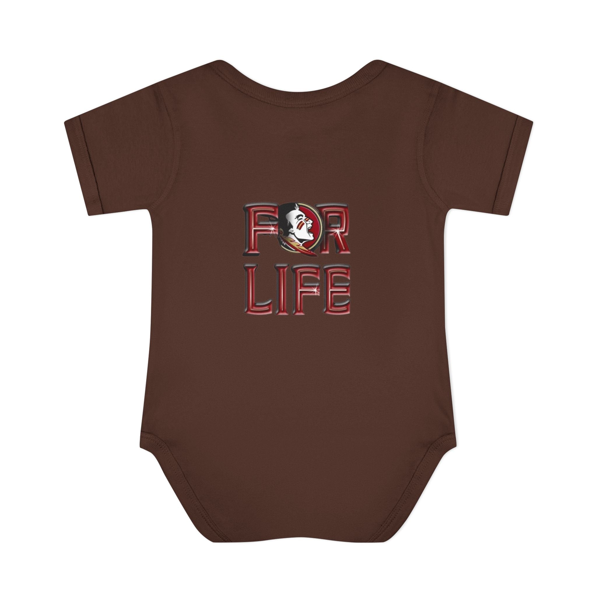 Florida State Seminoles Infant Bodysuit — 'For Life' Baby Onesie