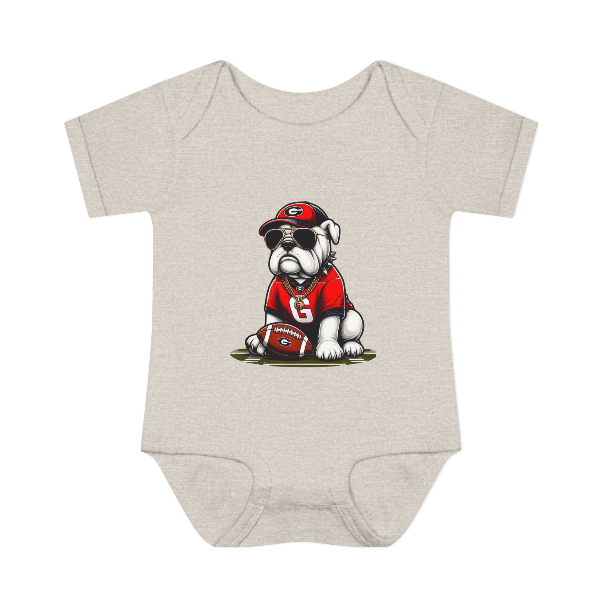 Georgia Bulldogs Baby Bodysuit – Cute Mascot Infant Onesie