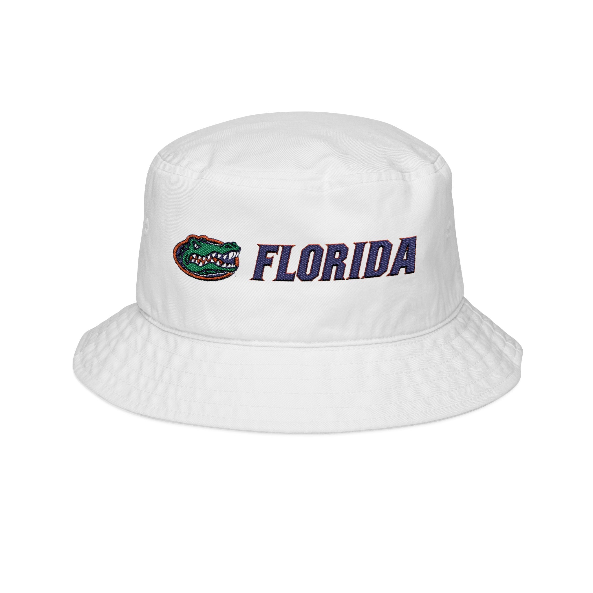 Florida Gators Embroidered Bucket Hat — College Team Fan Gear