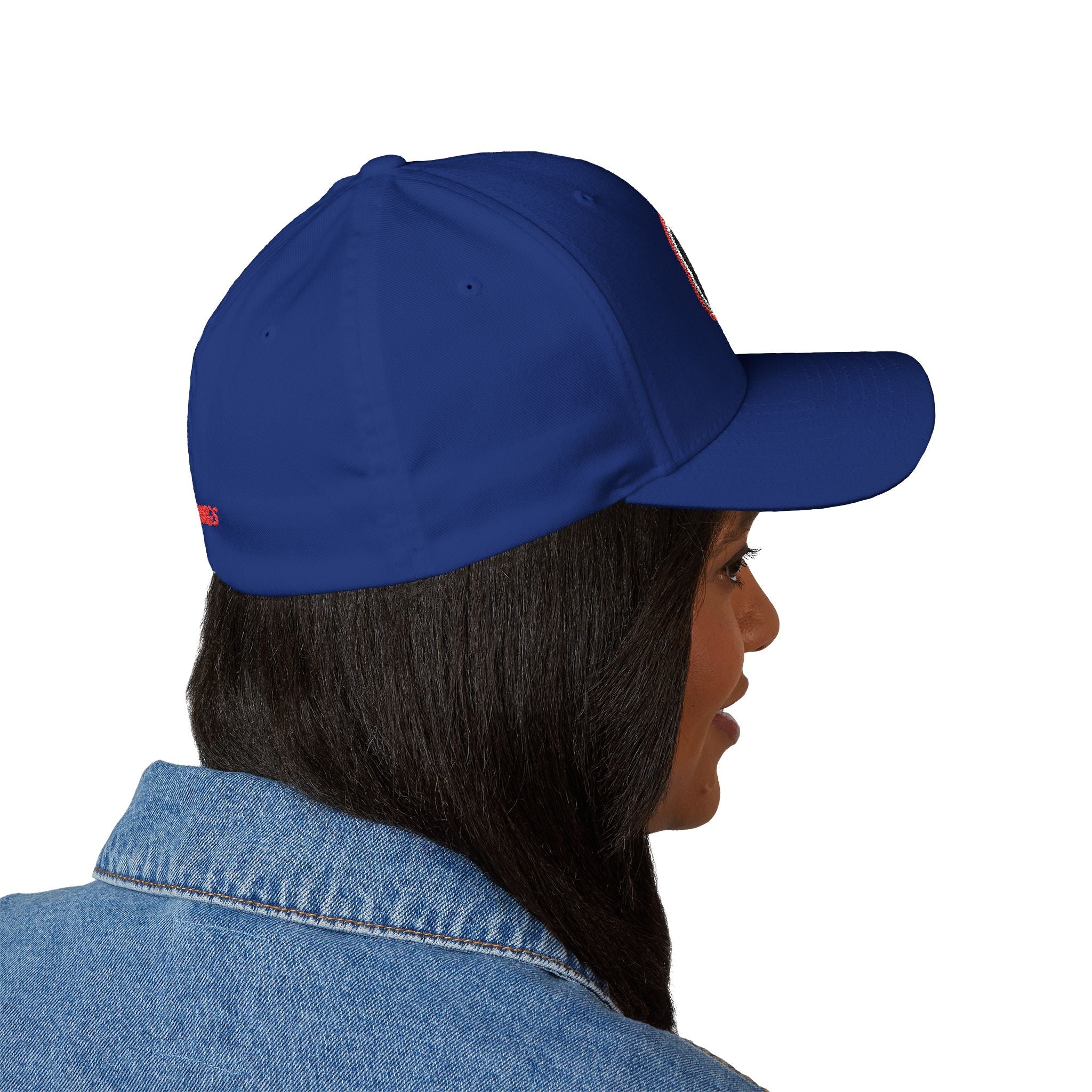 Embroidered GA Bulldogs G Logo Structured Cap — Closed-Back Baseball Hat with 'MY DAWGS' Detail