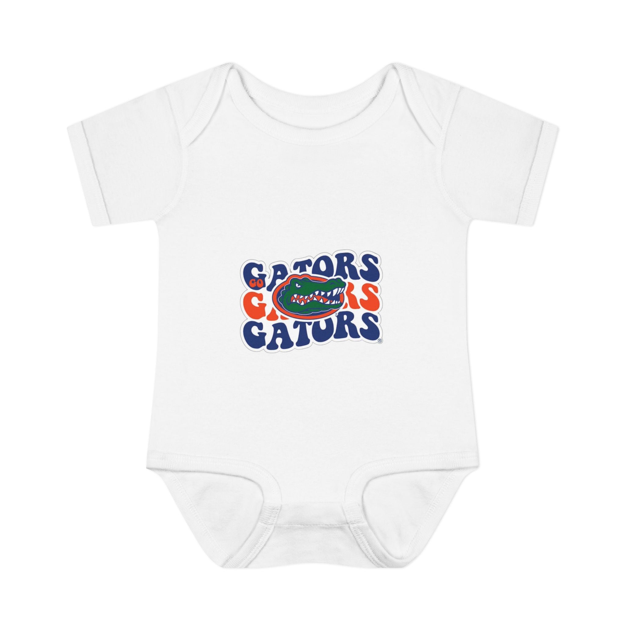 Florida Gators Infant Bodysuit – Baby Rib Onesie with Gators Logo