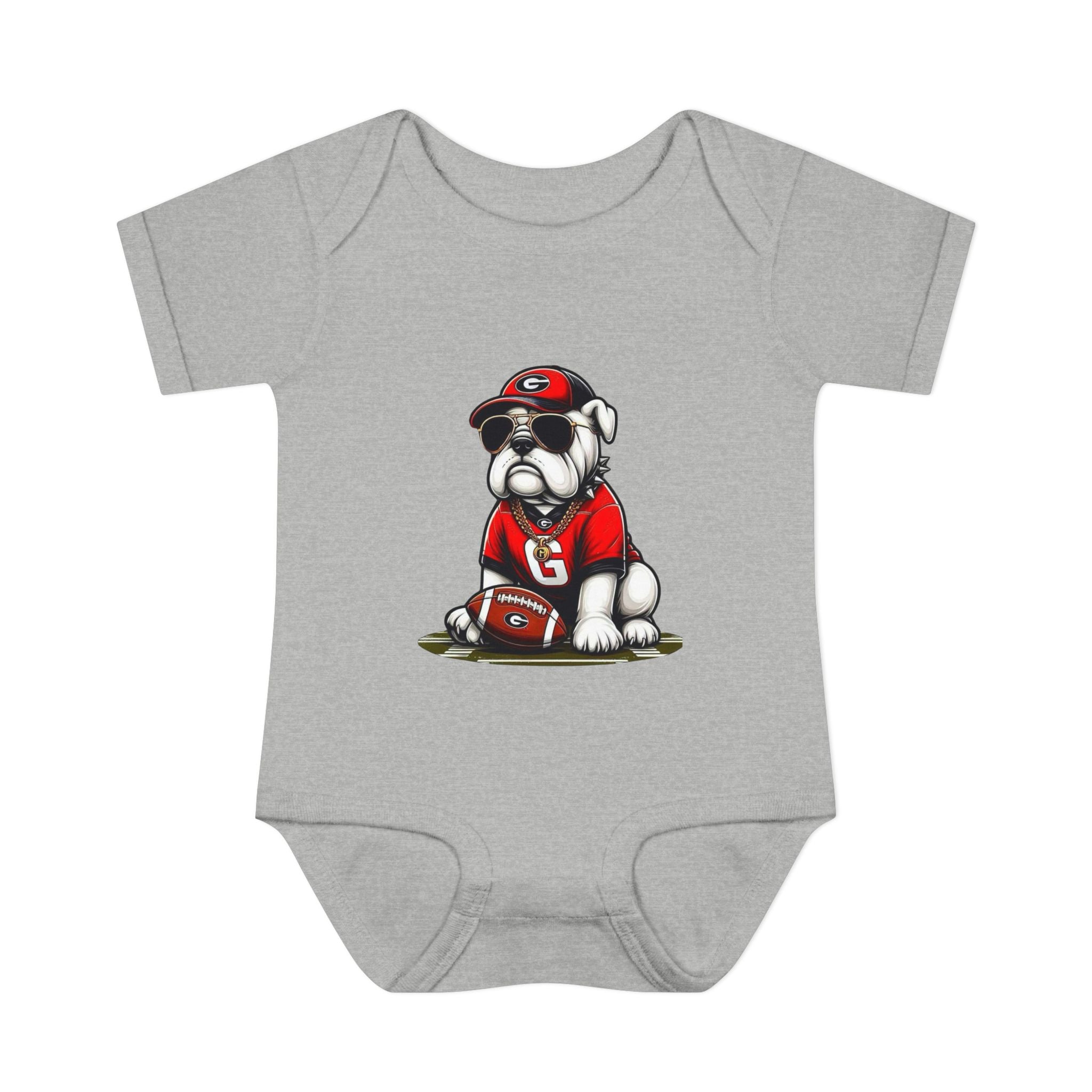 Georgia Bulldogs Baby Bodysuit – Cute Mascot Infant Onesie