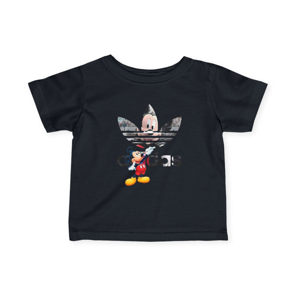 Infant Tee — Retro Mickey Sport Logo Graphic