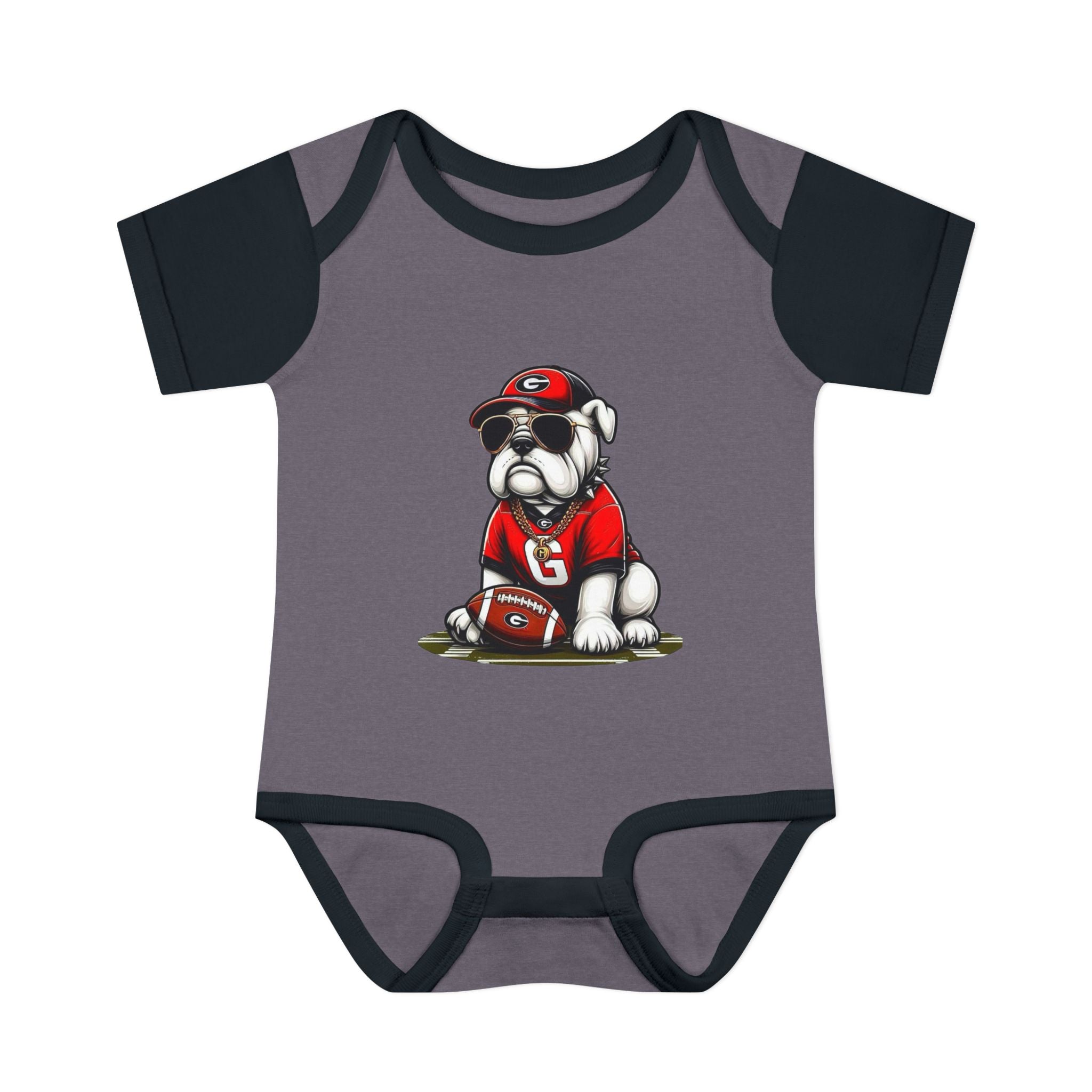 Georgia Bulldogs Baby Bodysuit – Cute Mascot Infant Onesie