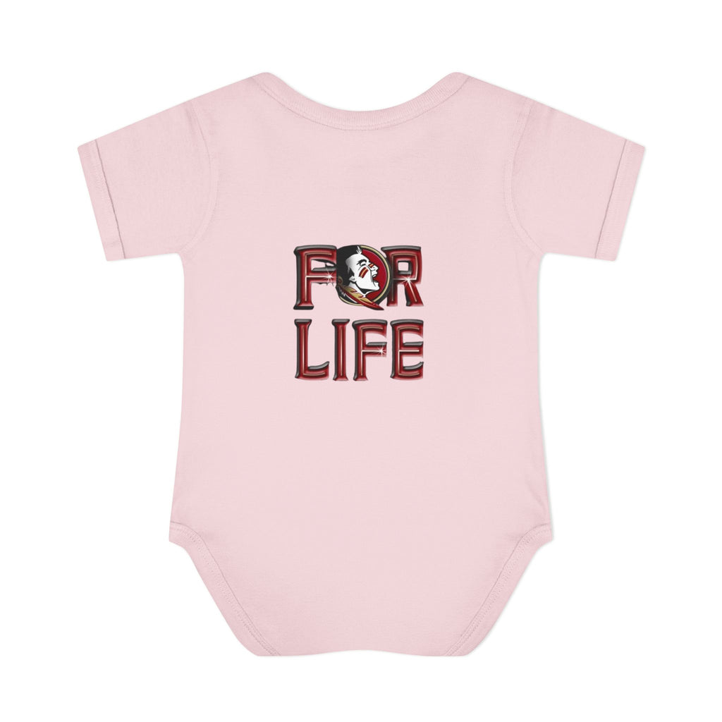 Florida State Seminoles Infant Bodysuit — 'For Life' Baby Onesie