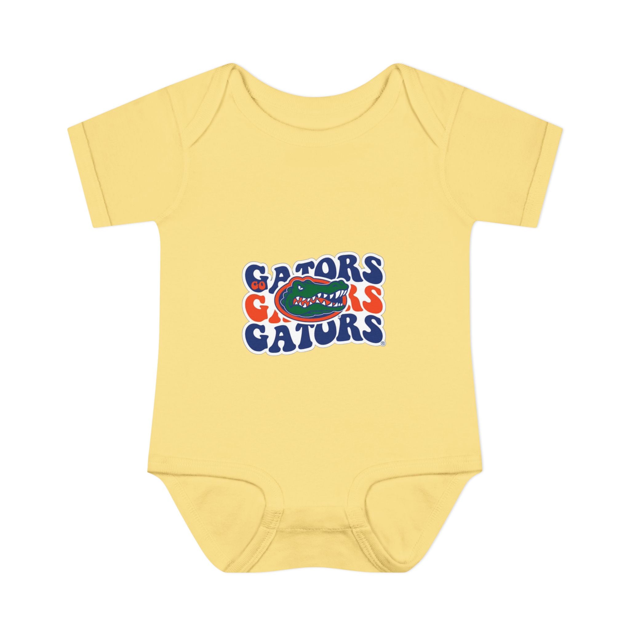 Florida Gators Infant Bodysuit – Baby Rib Onesie with Gators Logo