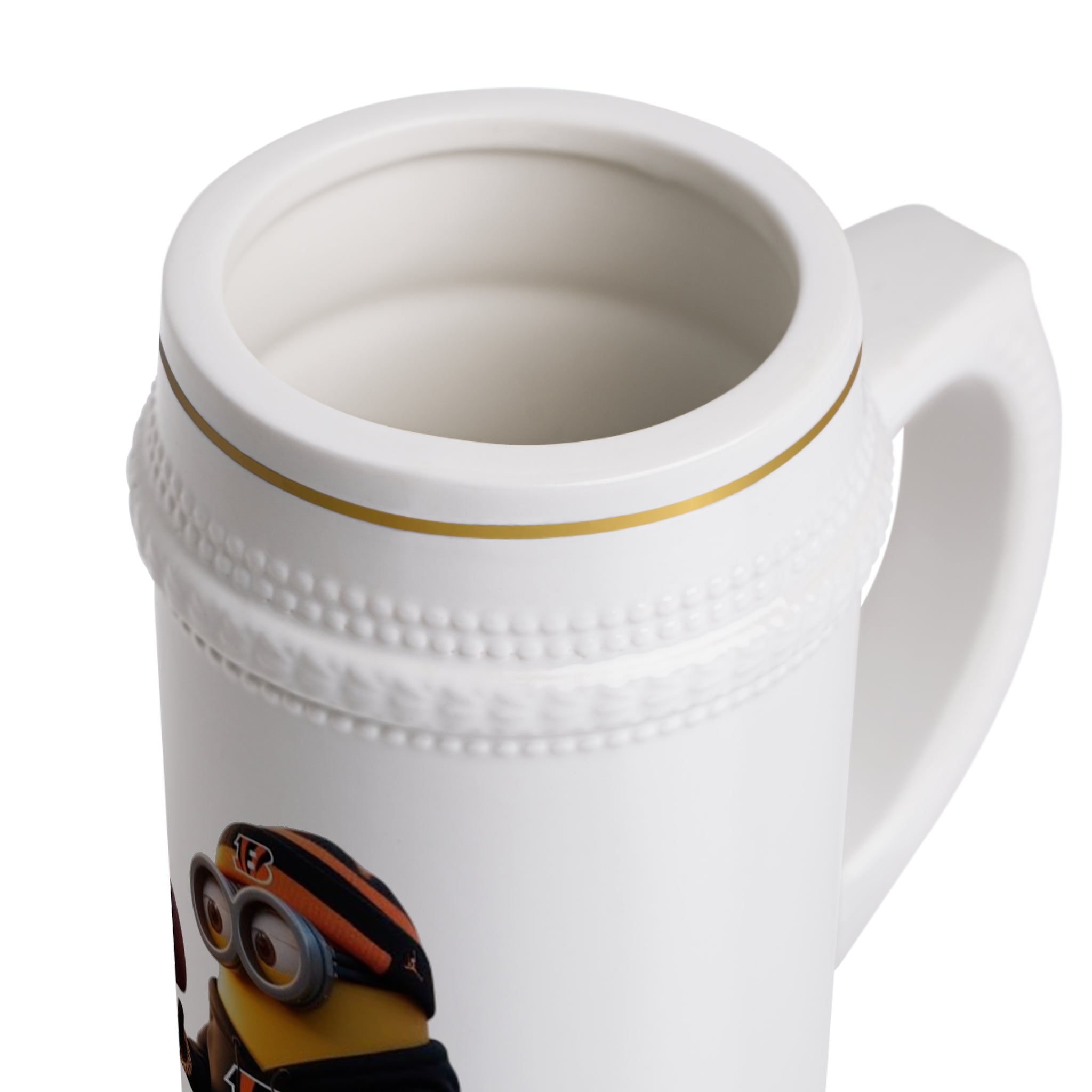 Cincinnati Bengals Minion Beer Stein Mug — NFL Football Fan Ceramic Stein