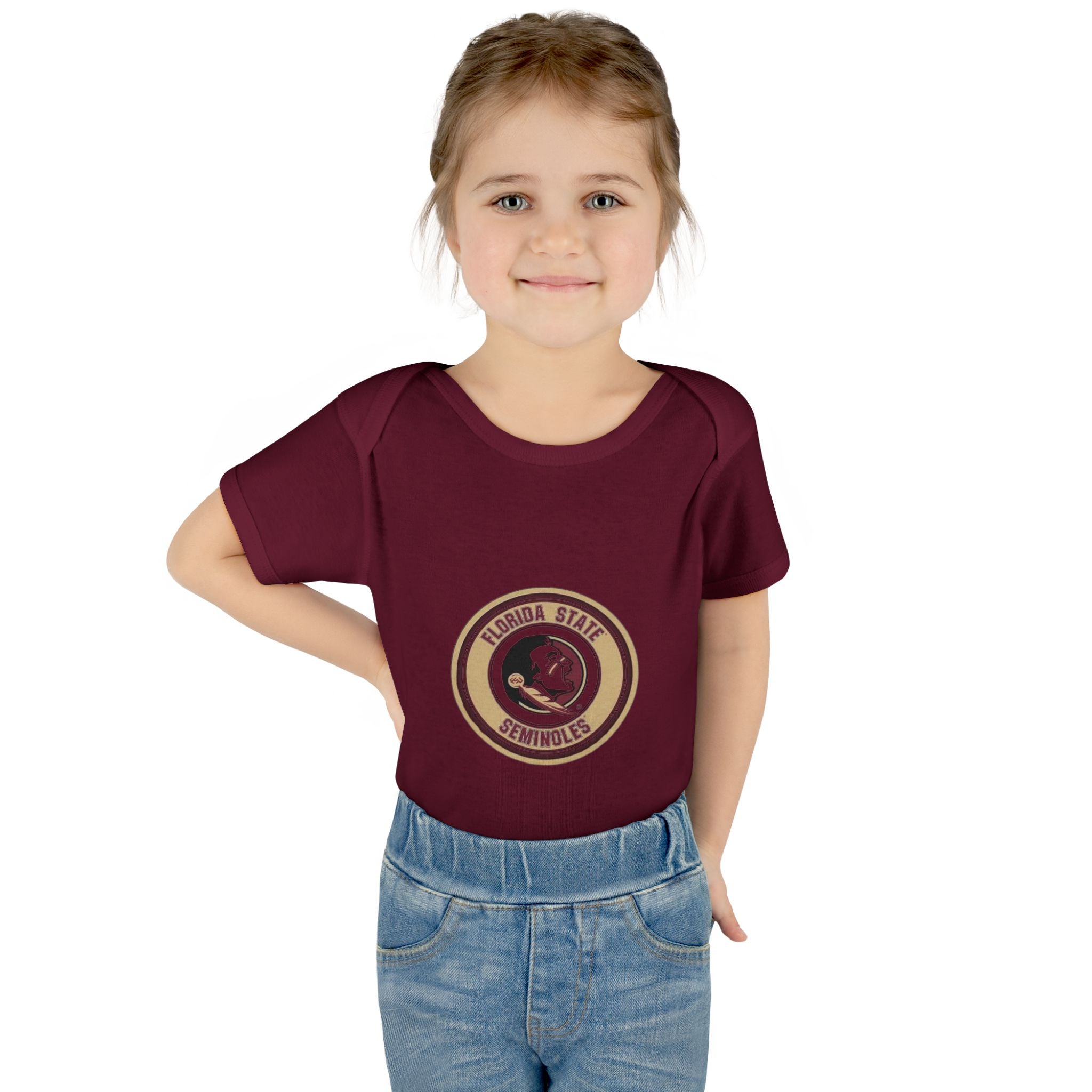 Florida State Seminoles Infant Bodysuit — 'For Life' Baby Onesie