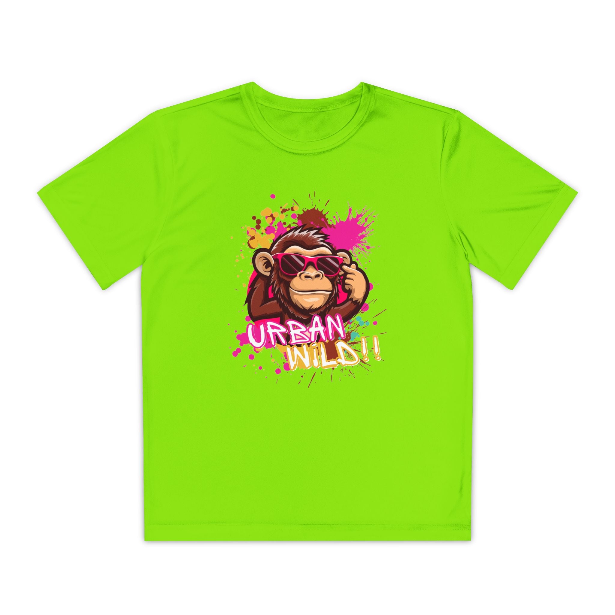Youth Tee — Urban Ninja Monkey Graphic Shirt