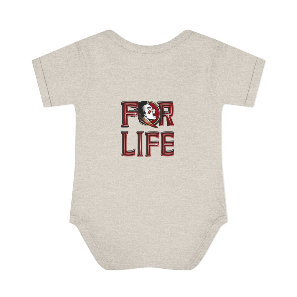 Florida State Seminoles Infant Bodysuit — 'For Life' Baby Onesie