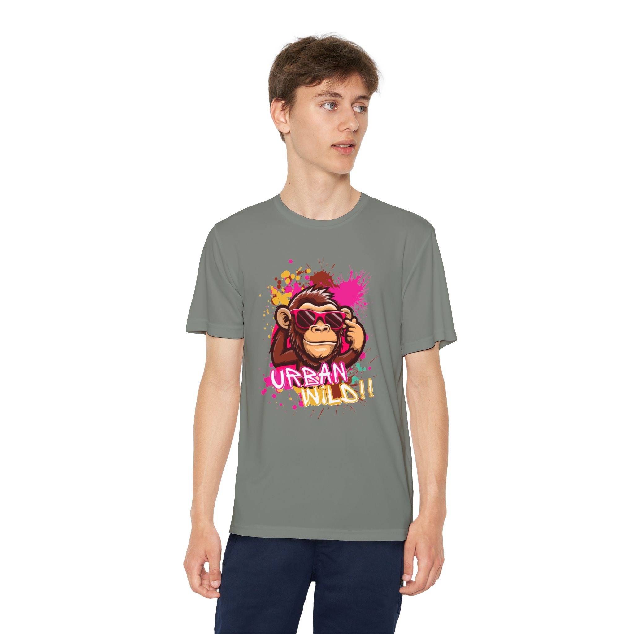 Youth Tee — Urban Ninja Monkey Graphic Shirt