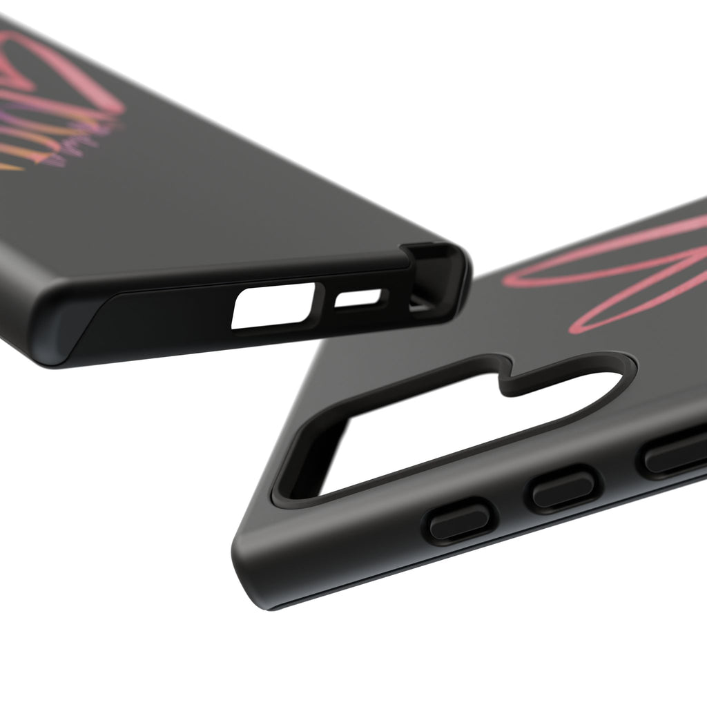NDO Heart Phone Case – Slim Tough Protective iPhone Cover with Pink Heart Design