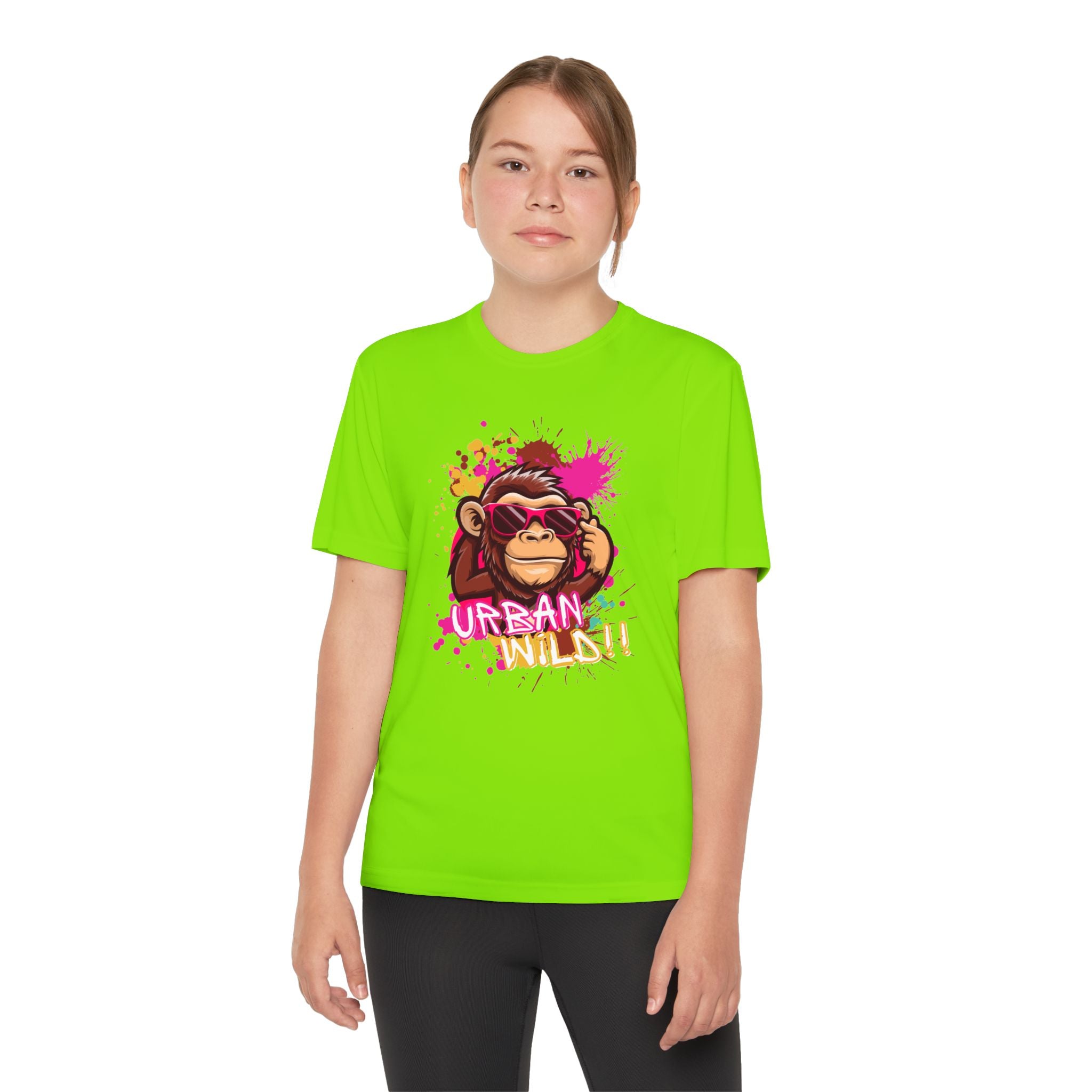 Youth Tee — Urban Ninja Monkey Graphic Shirt