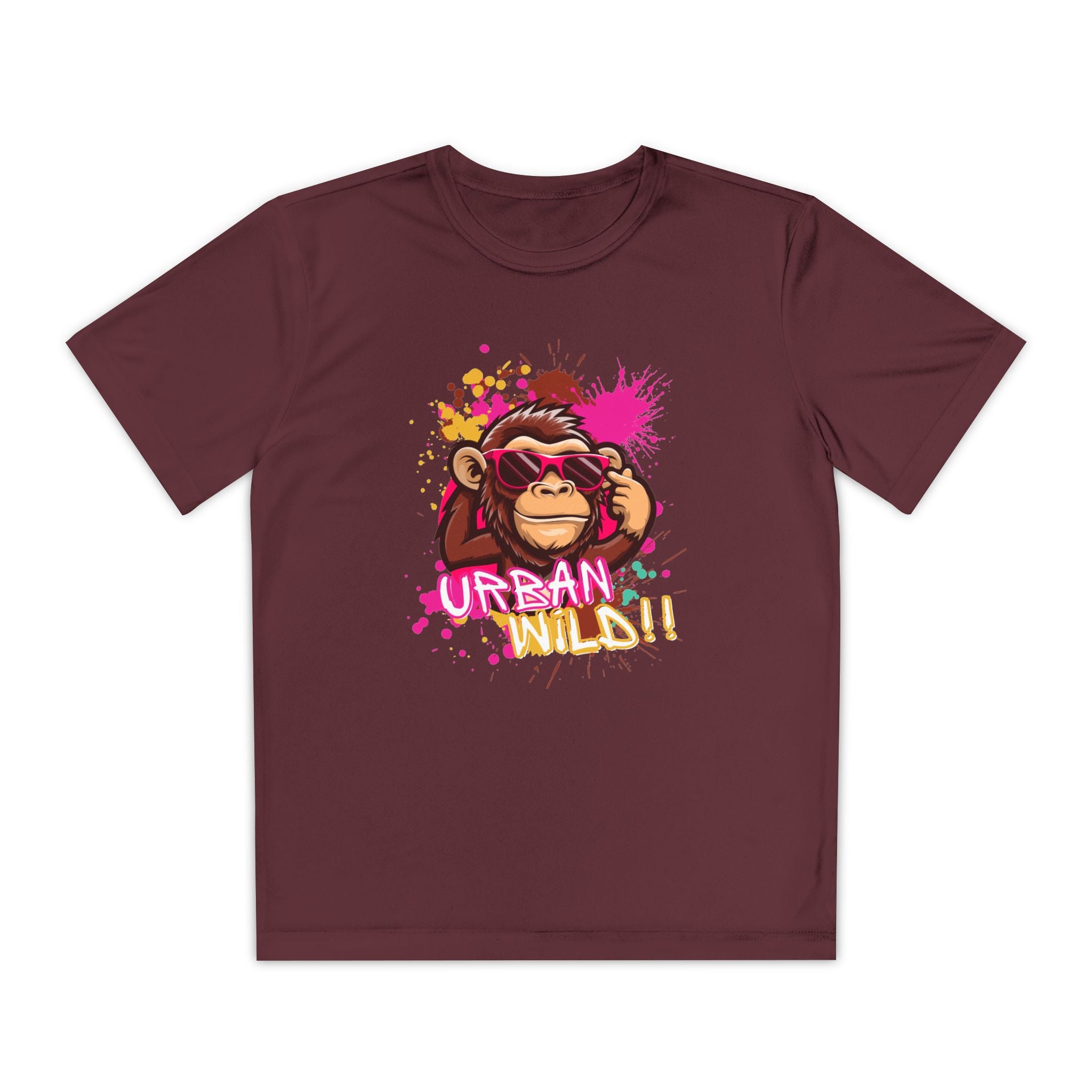 Youth Tee — Urban Ninja Monkey Graphic Shirt