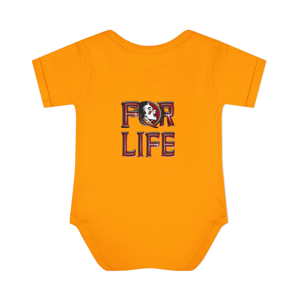 Florida State Seminoles Infant Bodysuit — 'For Life' Baby Onesie