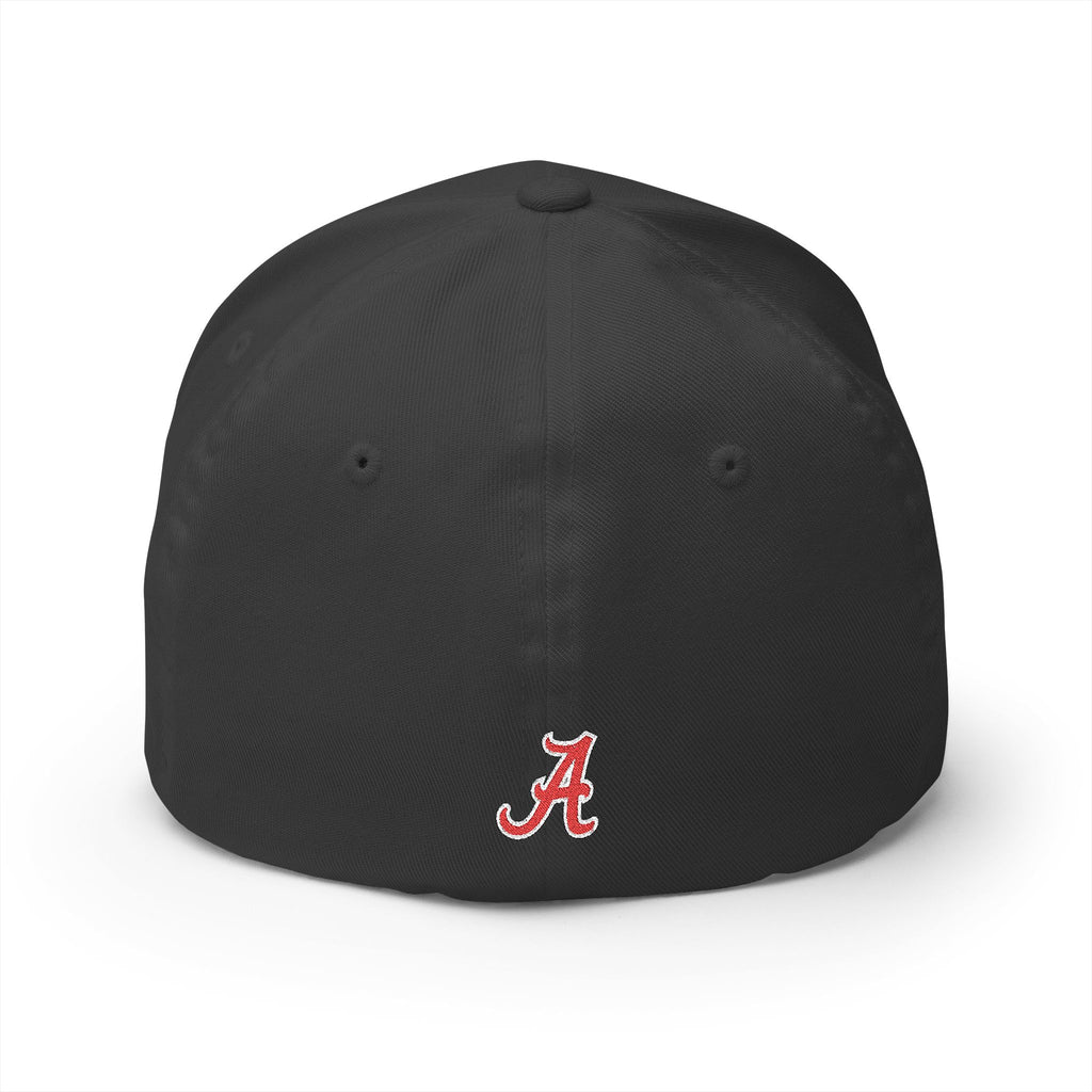 Embroidered ALABAMA (BAMA)  — Classic Structured Closed-Back Baseball Cap