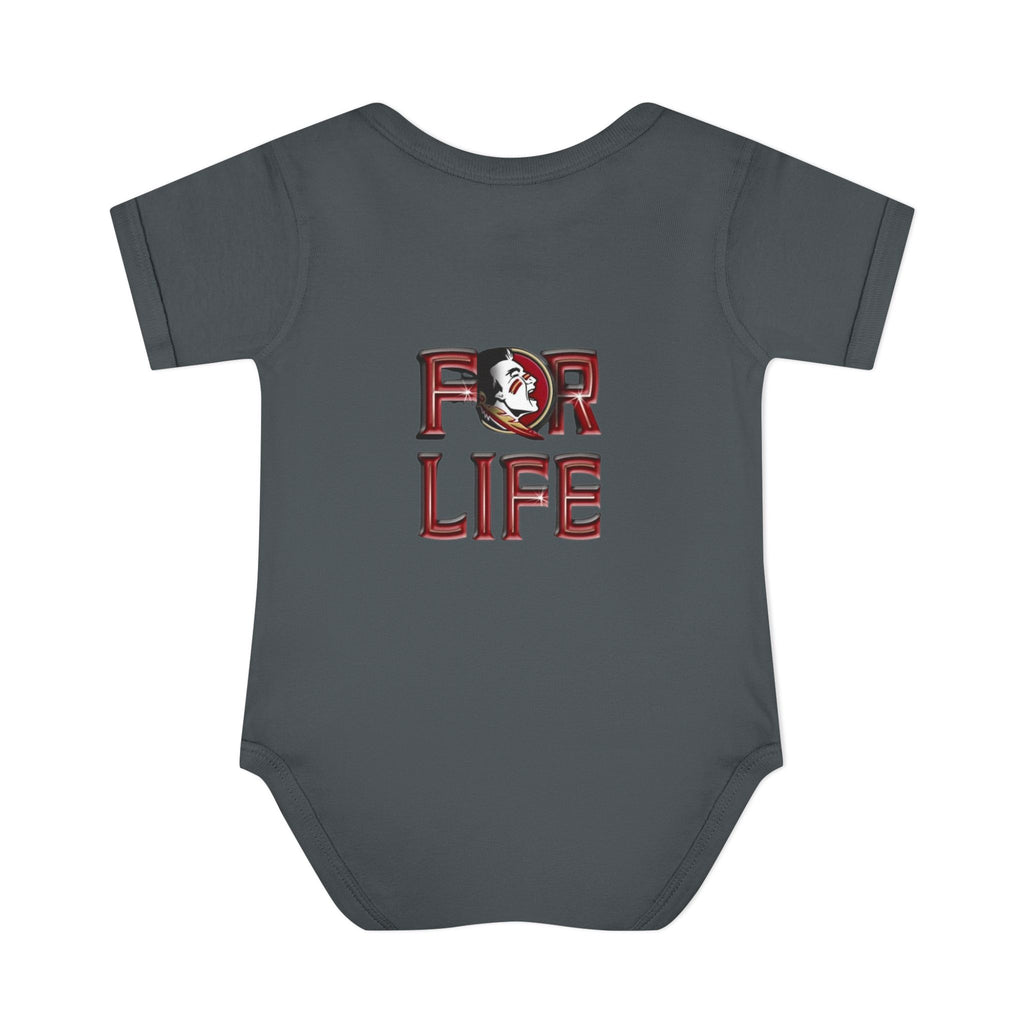 Florida State Seminoles Infant Bodysuit — 'For Life' Baby Onesie