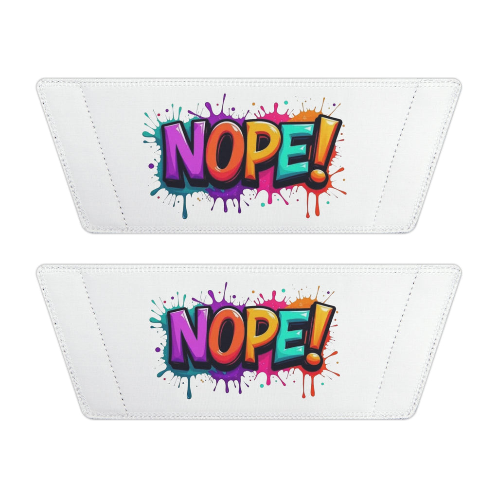 NOPE! Graphic Slide Sandals — Men's Removable-Strap Pool & Casual Slides