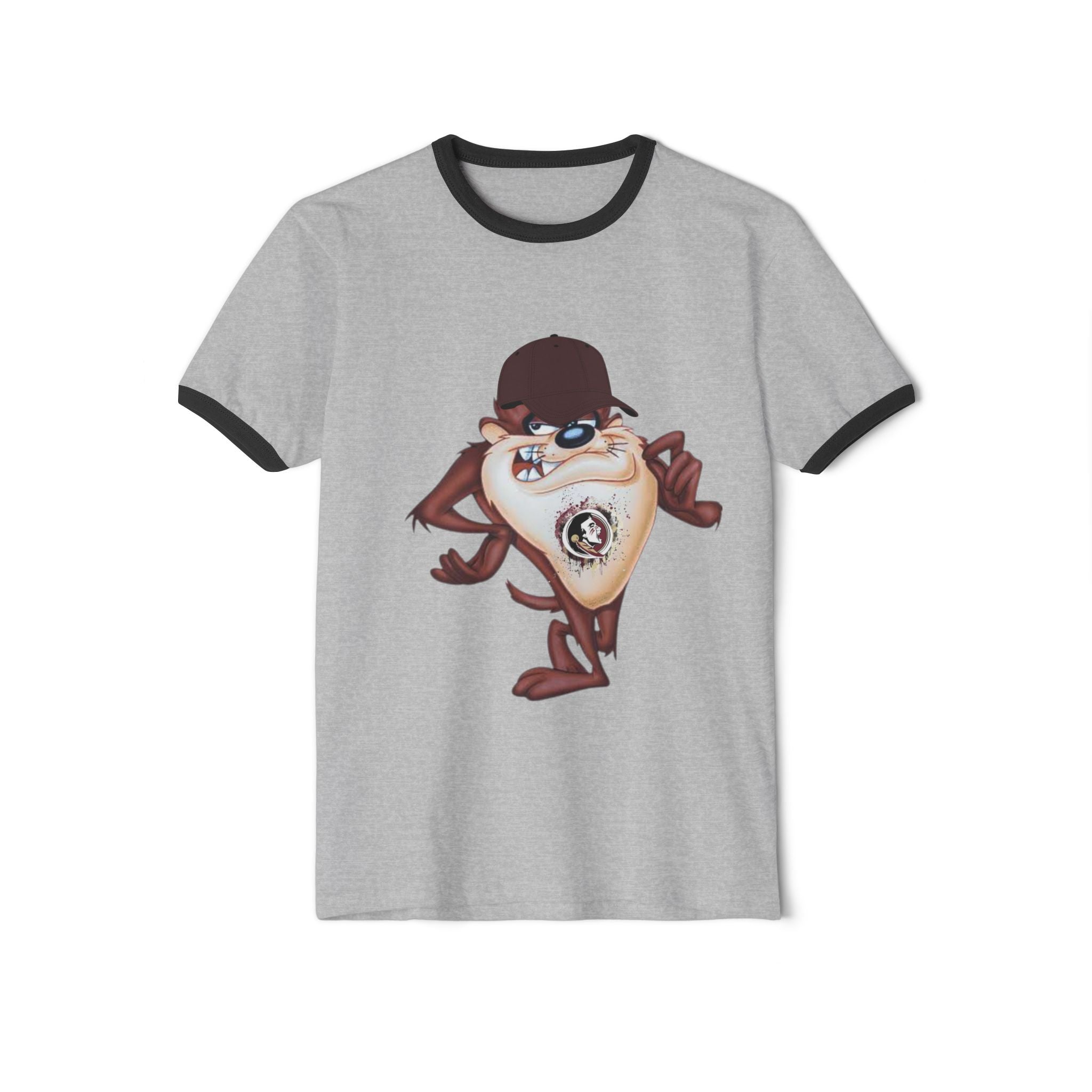 T-Shirt — Mischievous Taz FSU Graphic Ringer Tee