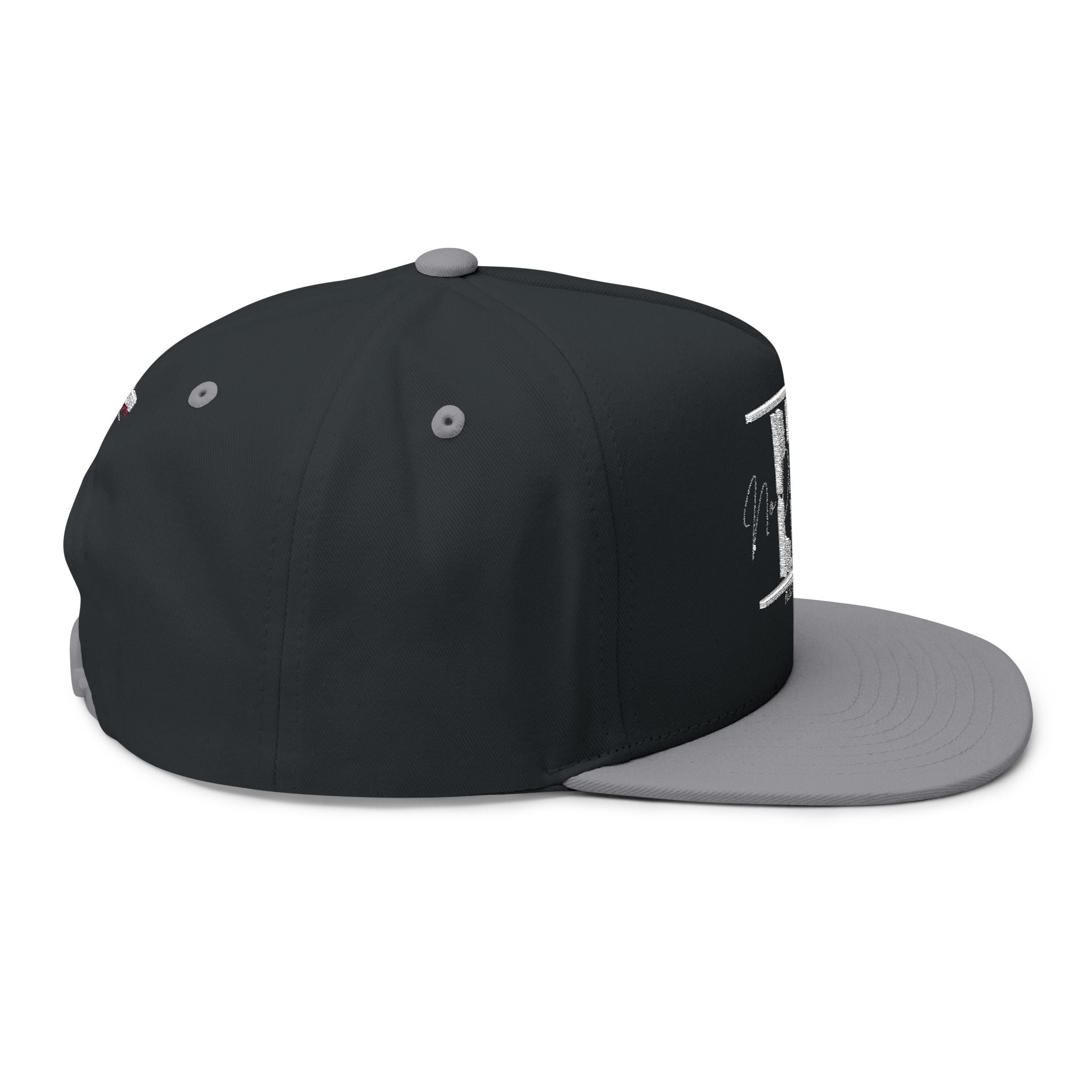 Flat Bill Cap — Embroidered NDO Streetwear Snapback