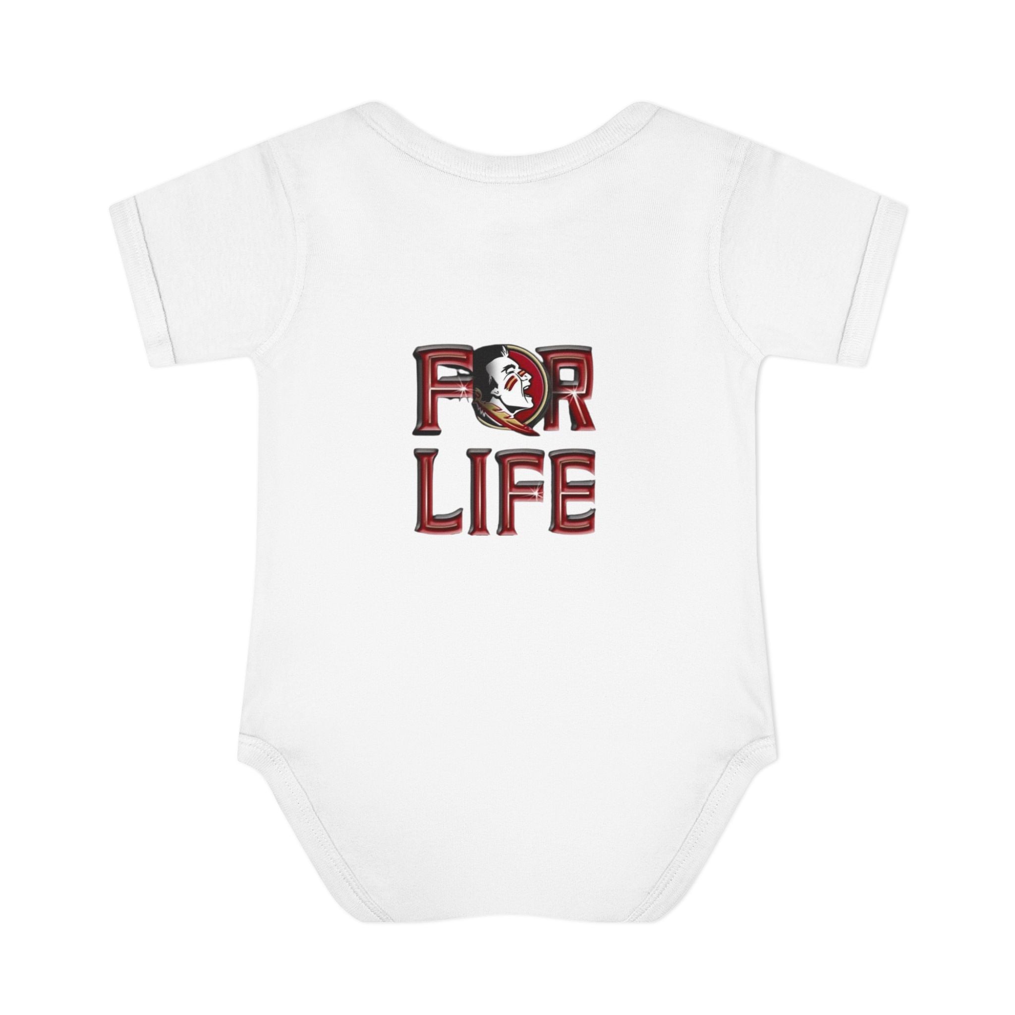 Florida State Seminoles Infant Bodysuit — 'For Life' Baby Onesie