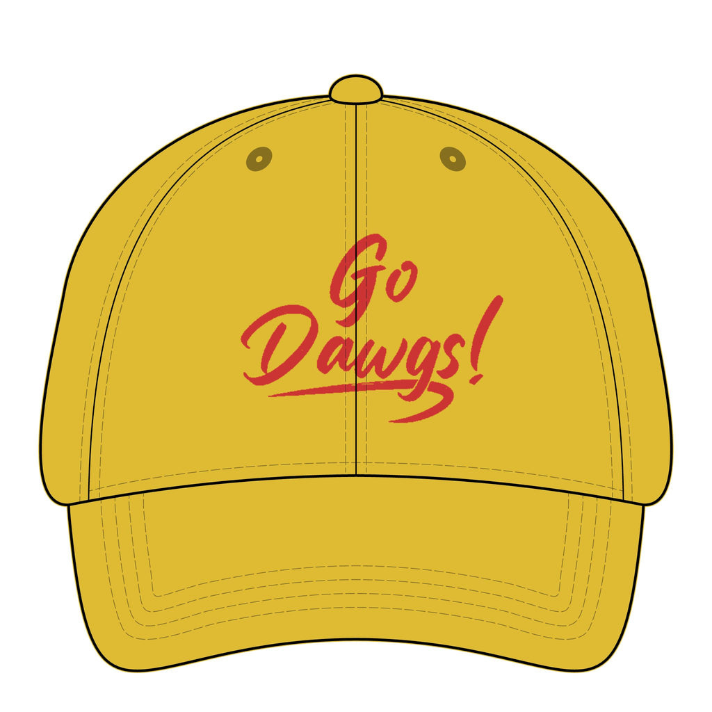 Go Dawgs-Women's Pigment-Dyed Cap with Fashion Undervisor (Embroidery)