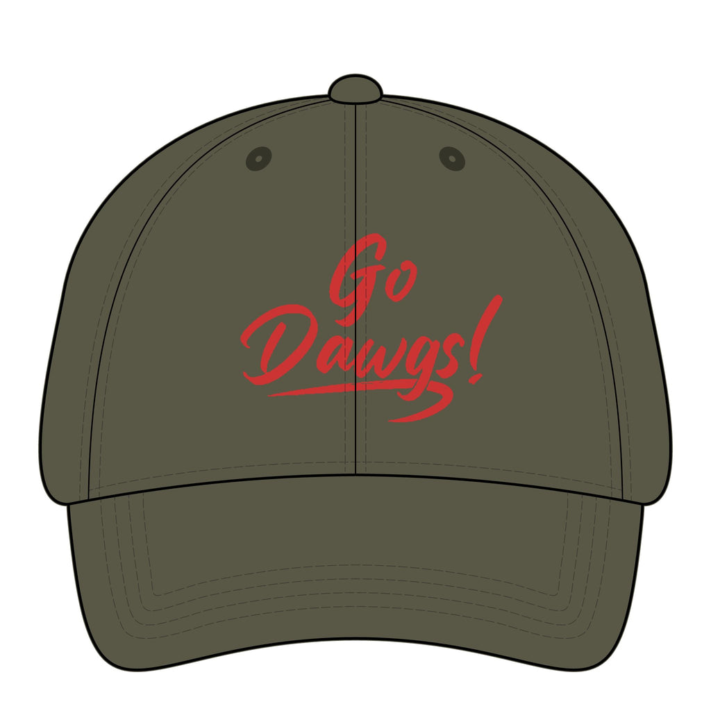 Go Dawgs-Women's Pigment-Dyed Cap with Fashion Undervisor (Embroidery)