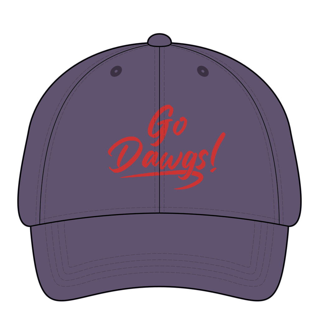 Go Dawgs-Women's Pigment-Dyed Cap with Fashion Undervisor (Embroidery)