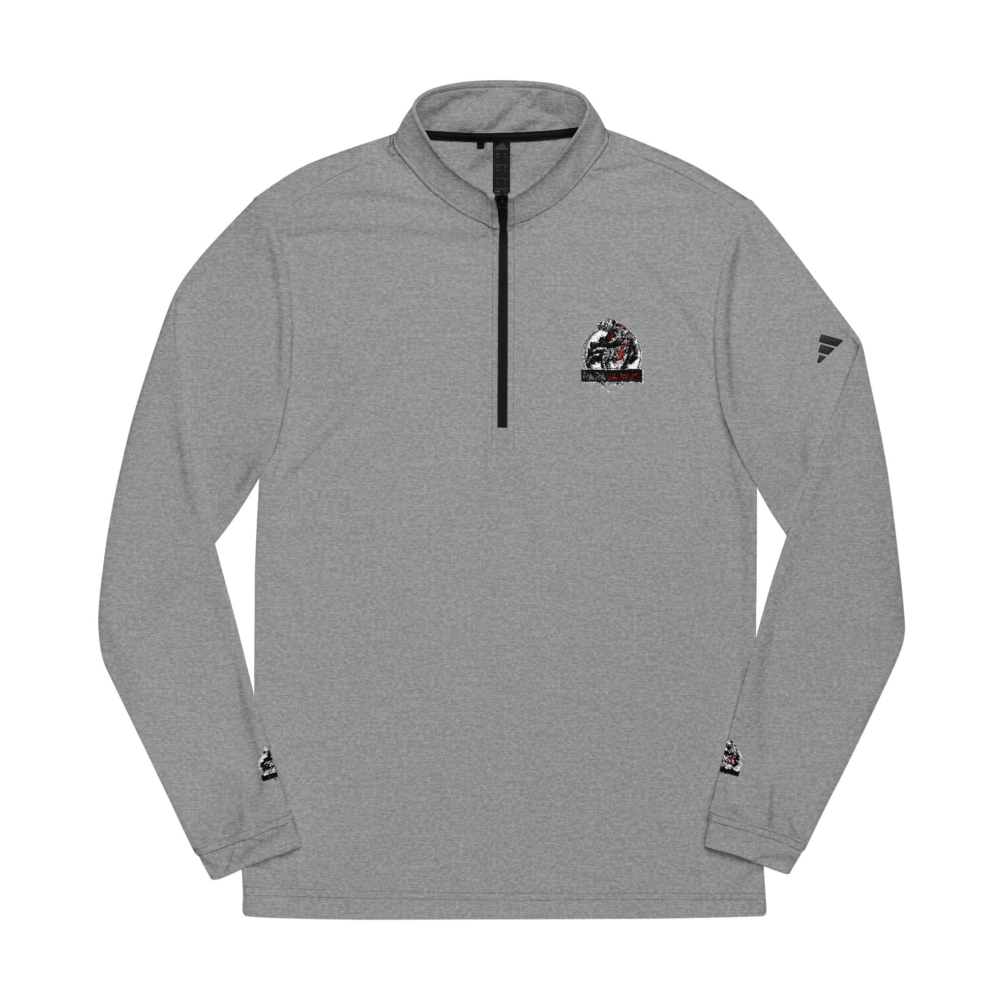 Papsaurus Quarter-Zip Pullover — White adidas® Performance Top
