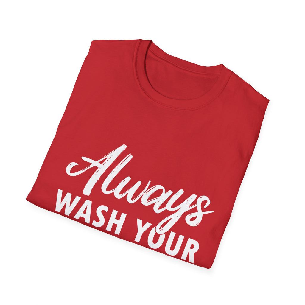 Golf  Balls White T-Shirt — Plain Classic Tee