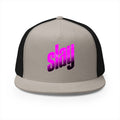 Slay Pink Gradient Trucker Cap