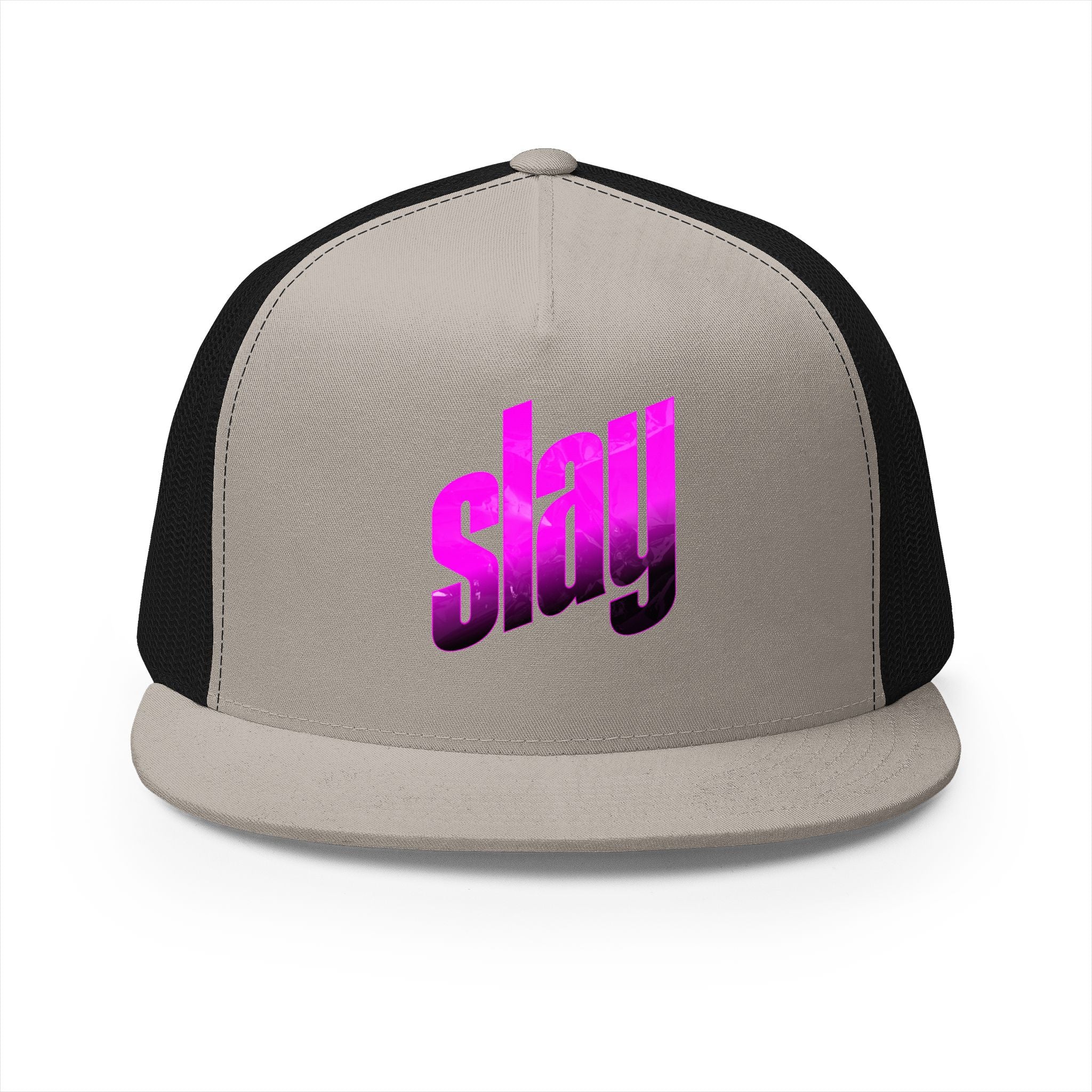 Slay Pink Gradient Trucker Cap
