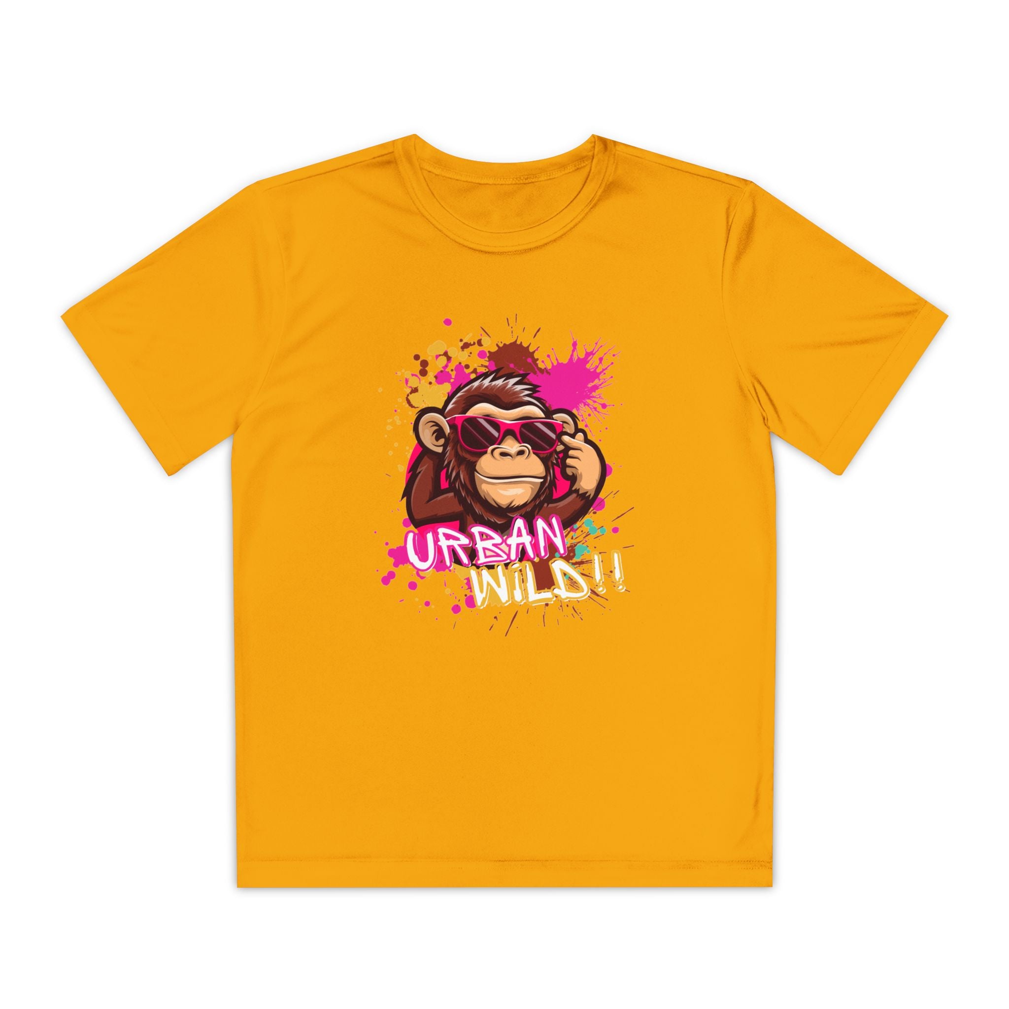 Youth Tee — Urban Ninja Monkey Graphic Shirt