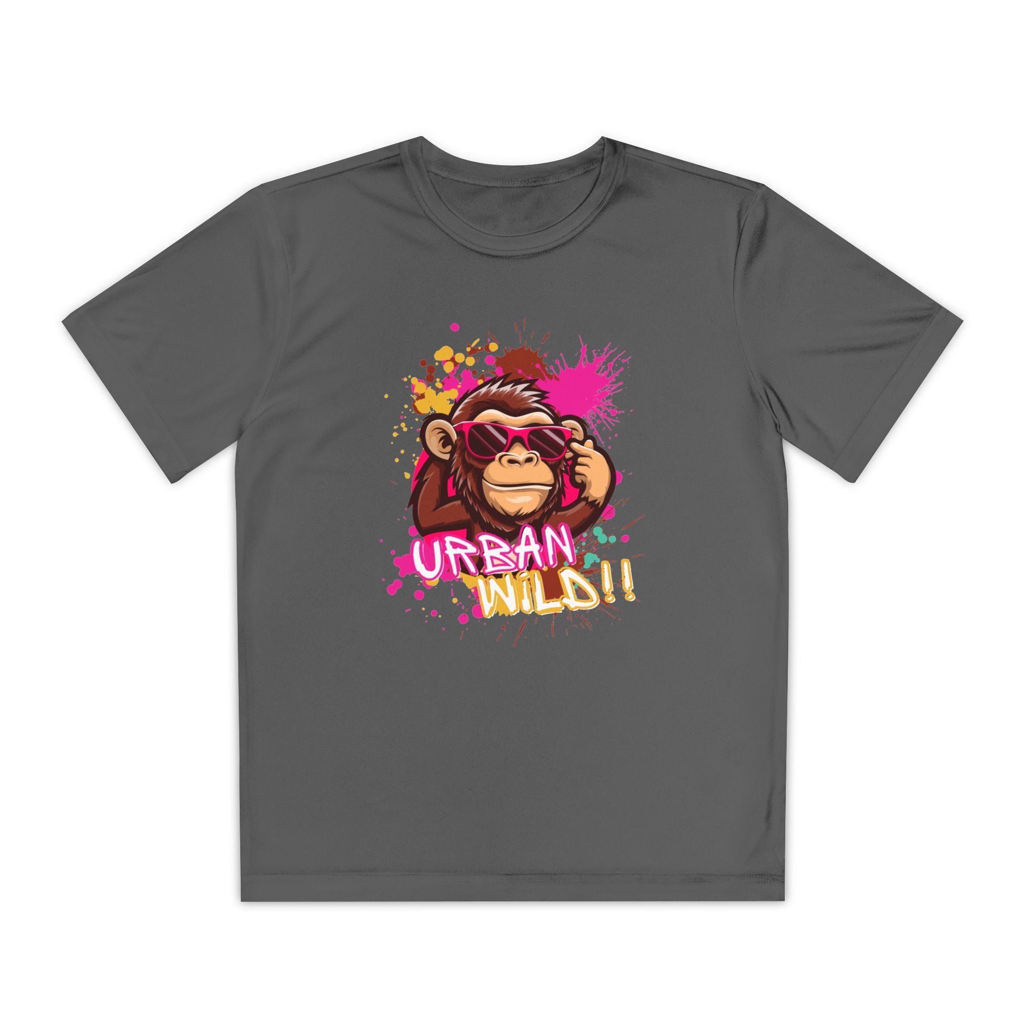 Youth Tee — Urban Ninja Monkey Graphic Shirt