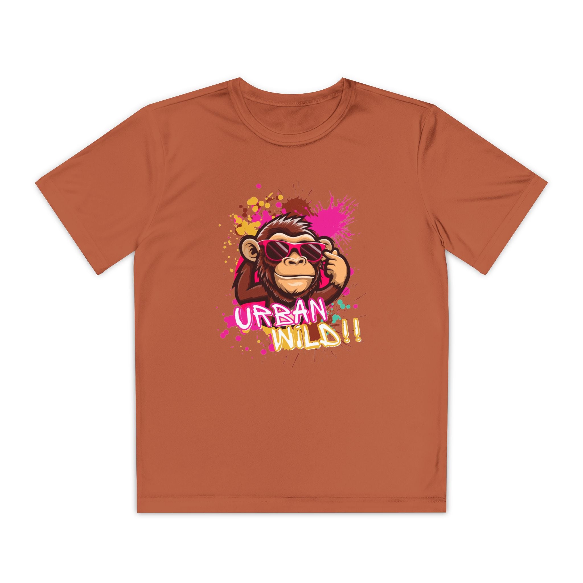 Youth Tee — Urban Ninja Monkey Graphic Shirt