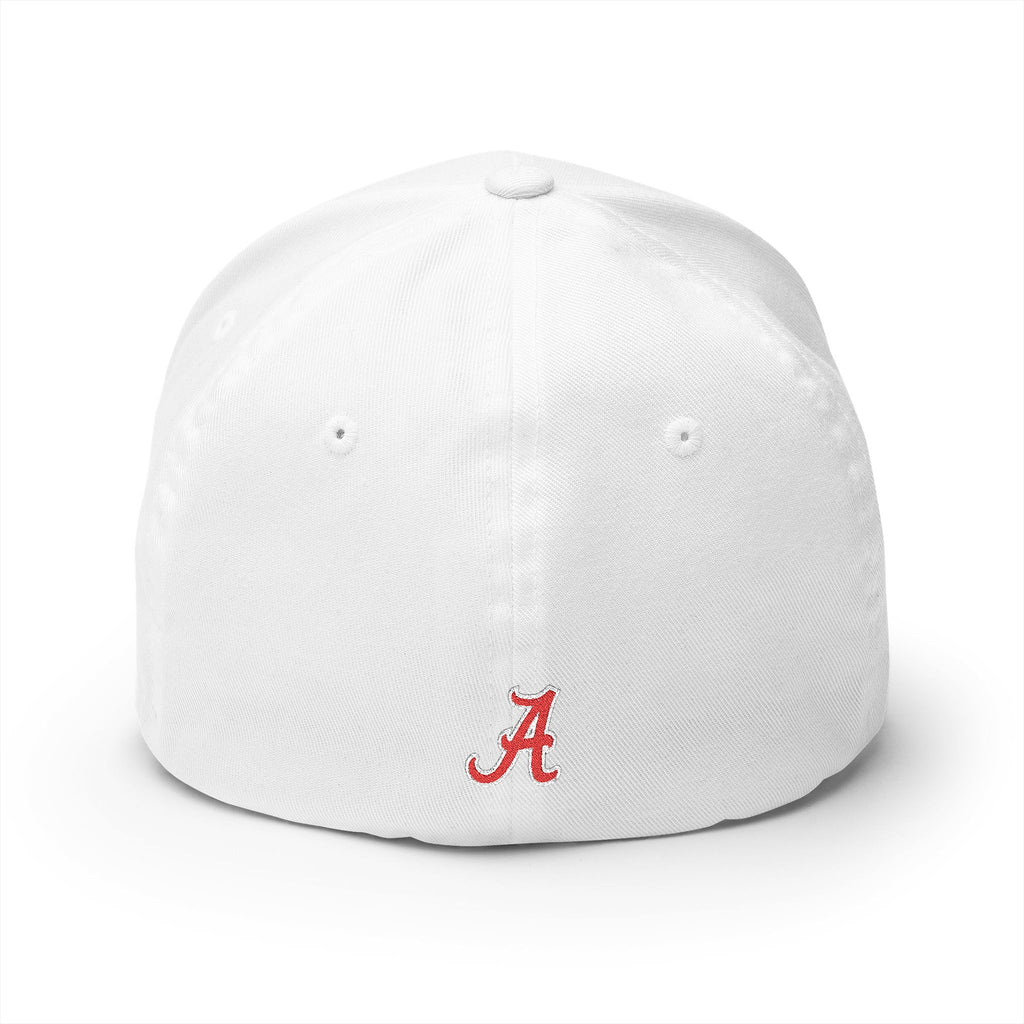 Embroidered ALABAMA (BAMA)  — Classic Structured Closed-Back Baseball Cap