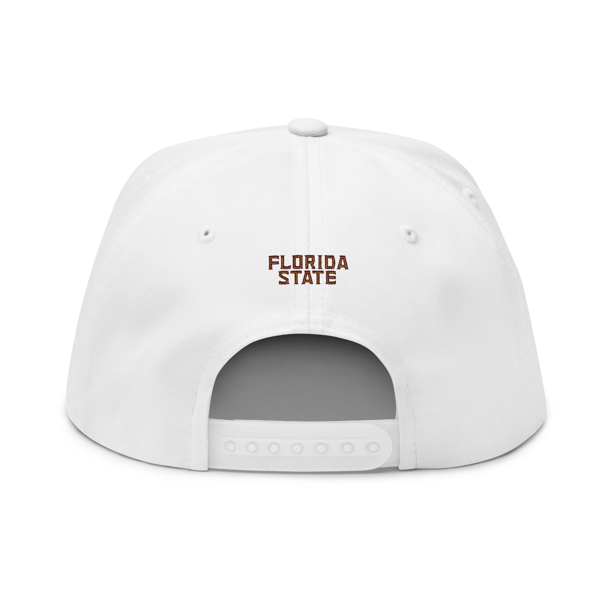 Florida State Seminoles Embroidered Flat Bill Cap