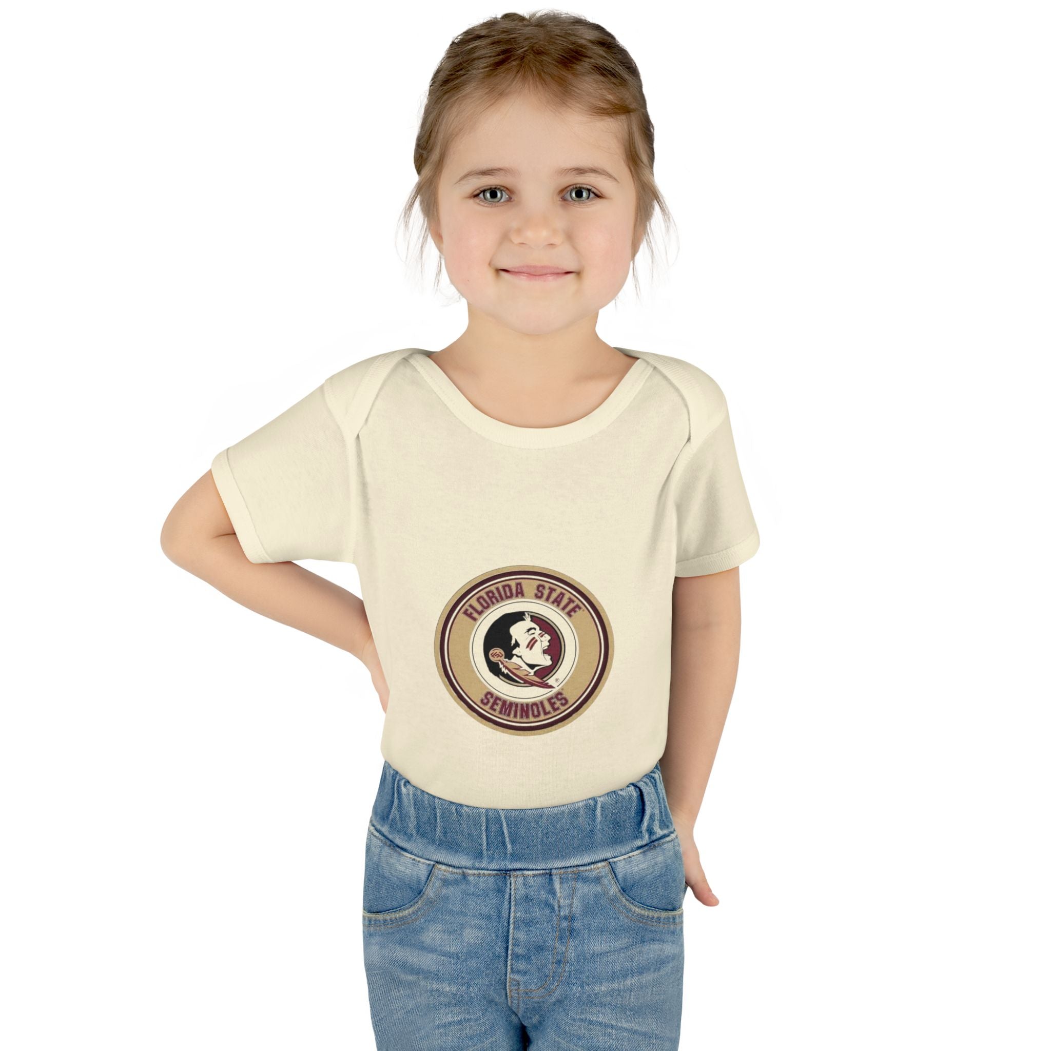 Florida State Seminoles Infant Bodysuit — 'For Life' Baby Onesie
