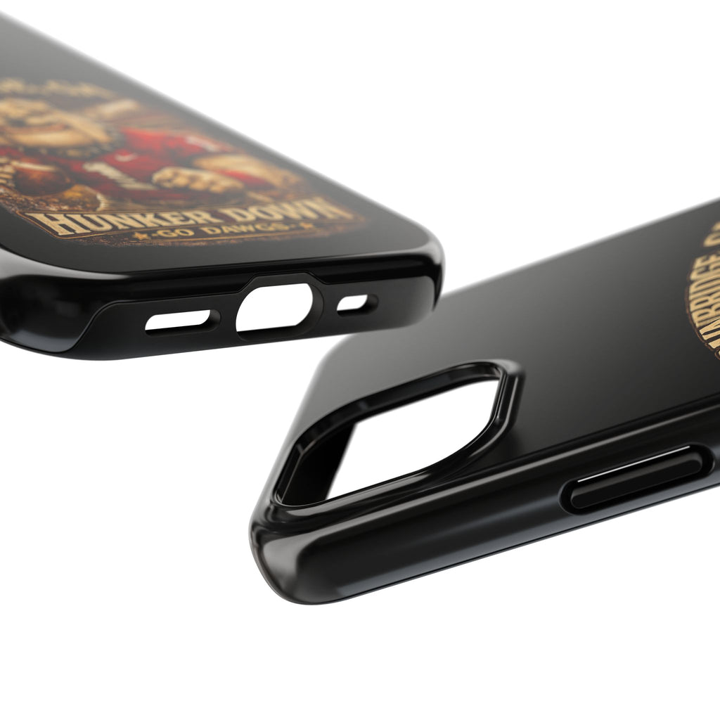 Bainbridge GA Bulldog Football Tough Phone Case — "Hunker Down" Game Day Protector