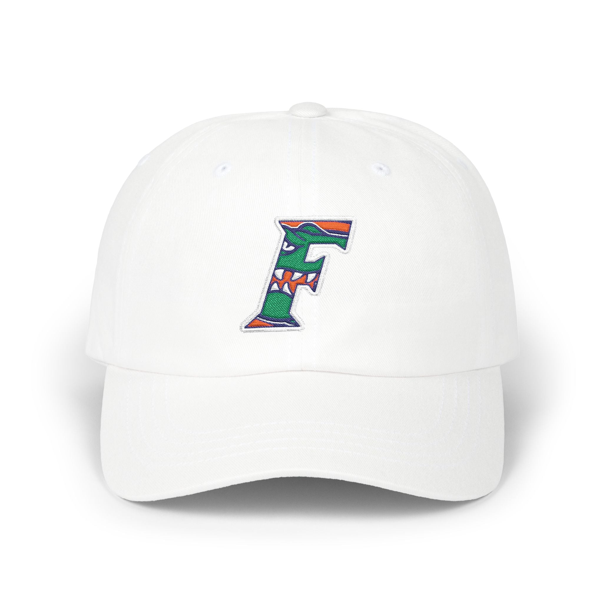 Florida Gators Floral 'F' Dad Cap - Embroidered College Baseball Hat